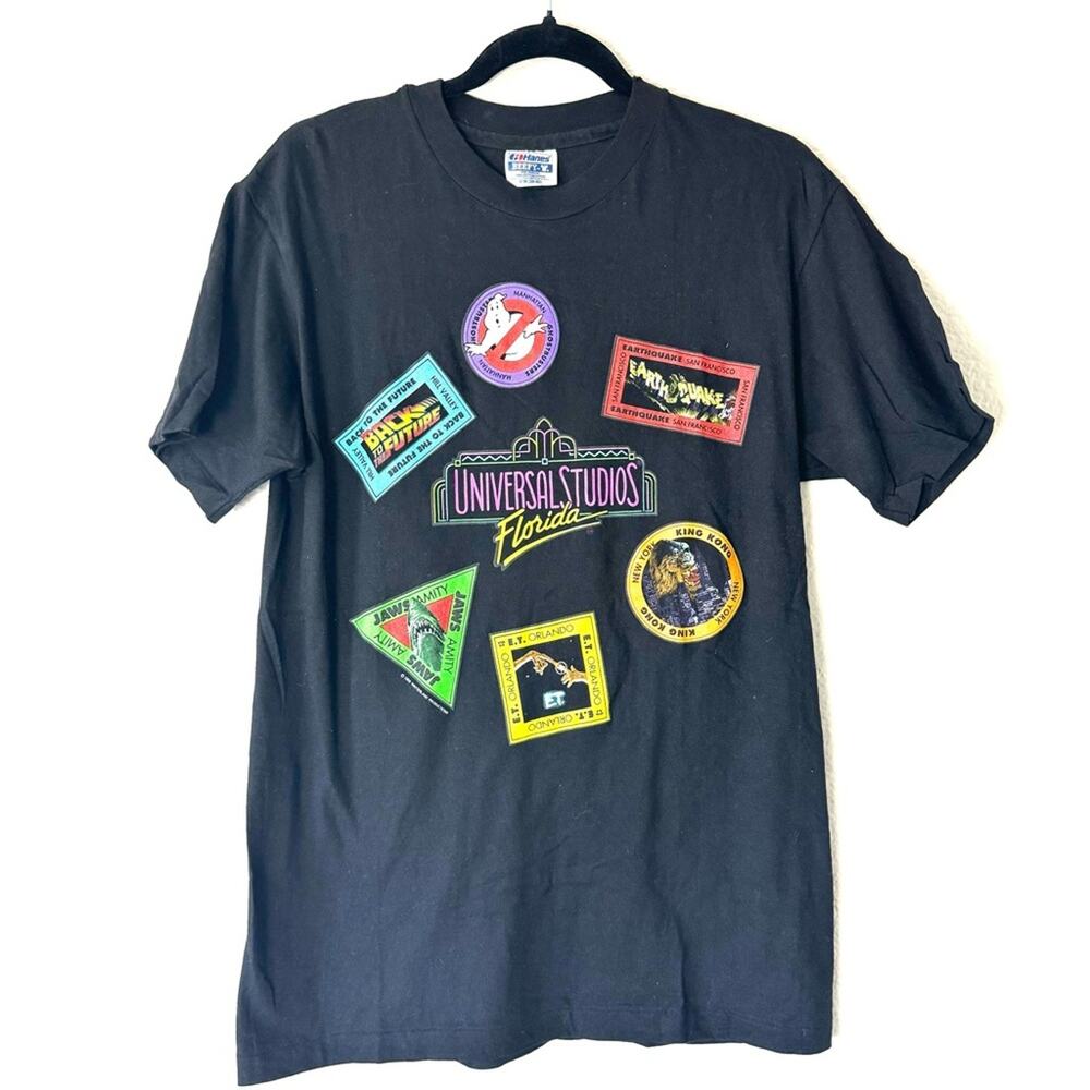 Hanes Beefy-T Universal Studios Vintage Single Stitch T-Shirt Size Medium